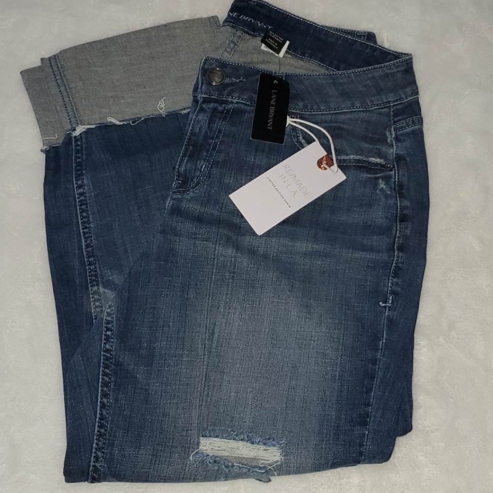 Lane Bryant NWT Women's Jeans Limited Edition Size 12 Straight Leg